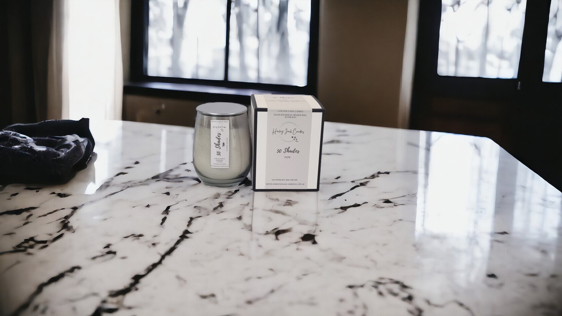 50 Shades Coconut Soy Candle with Box