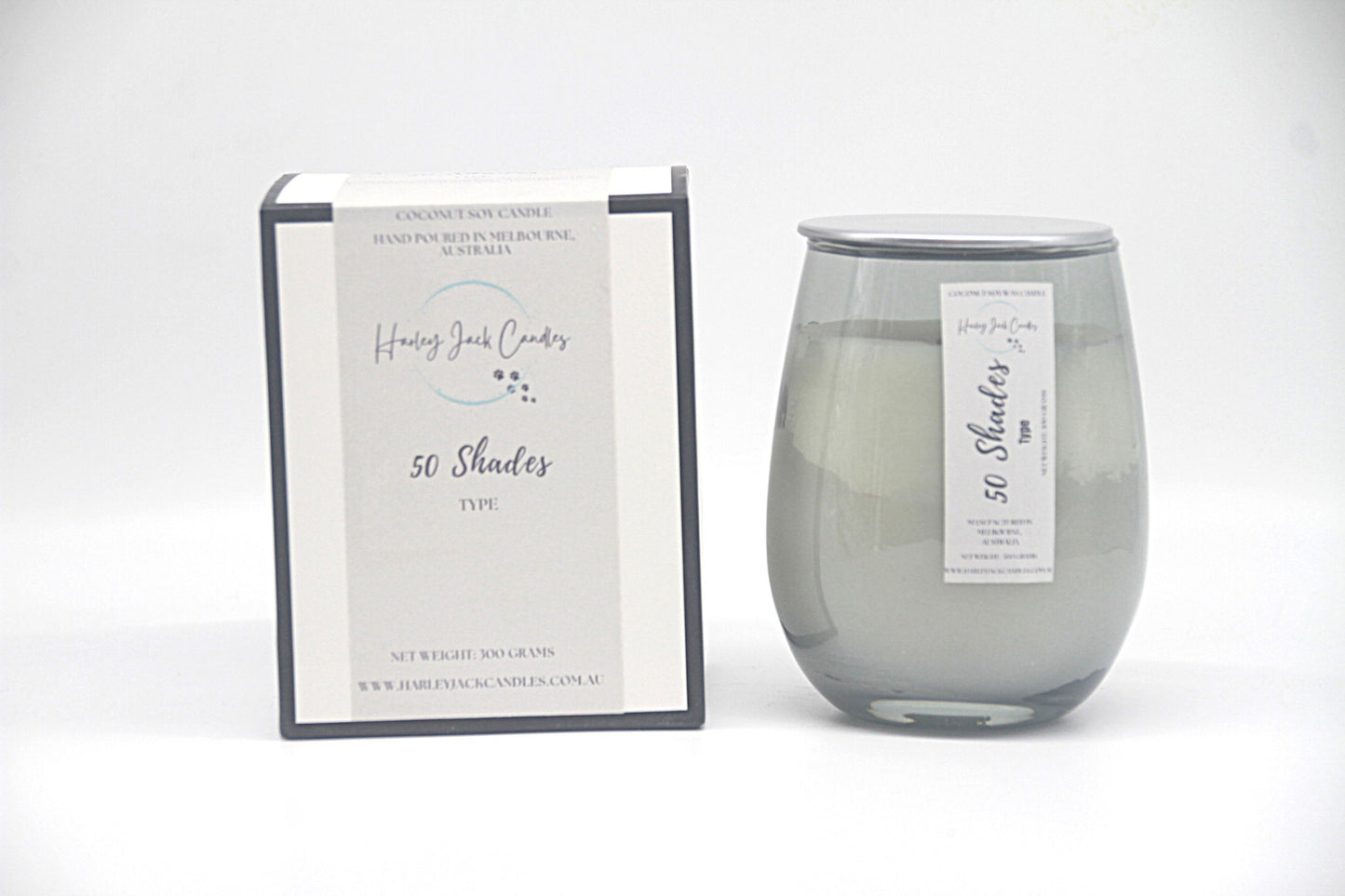 50 Shades Type Coconut Soy Candle
