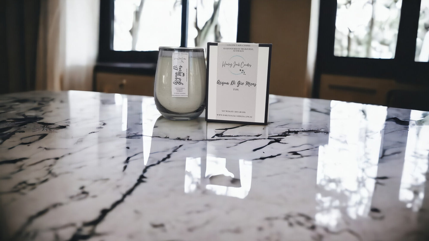 Acqua Di Gio Coconut Soy Candle with Box