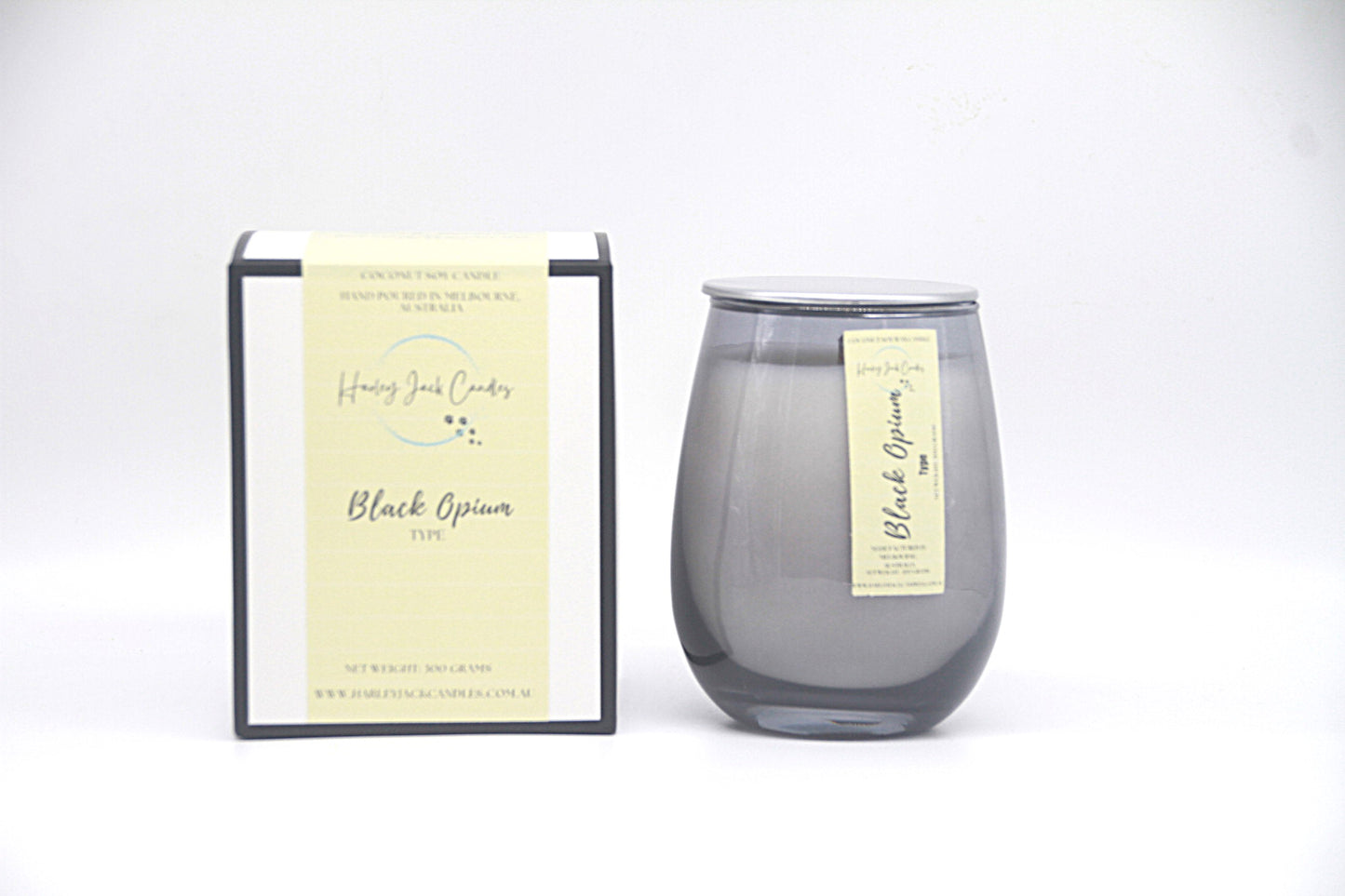 Black Opium Type Coconut Soy Candle