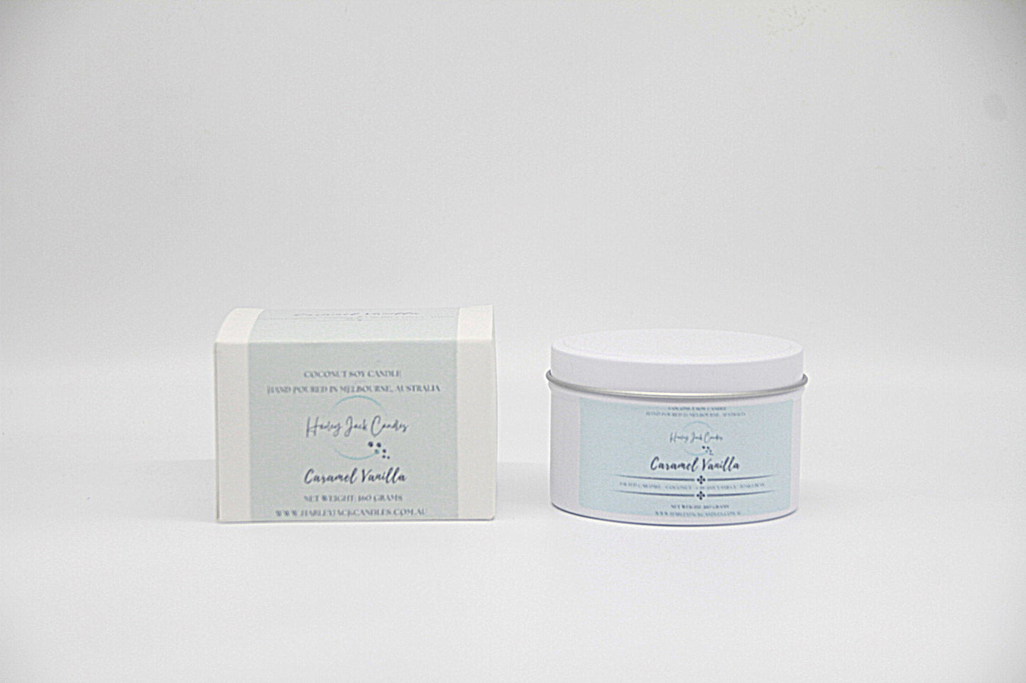 Caramel Vanilla Coconut Soy Candle