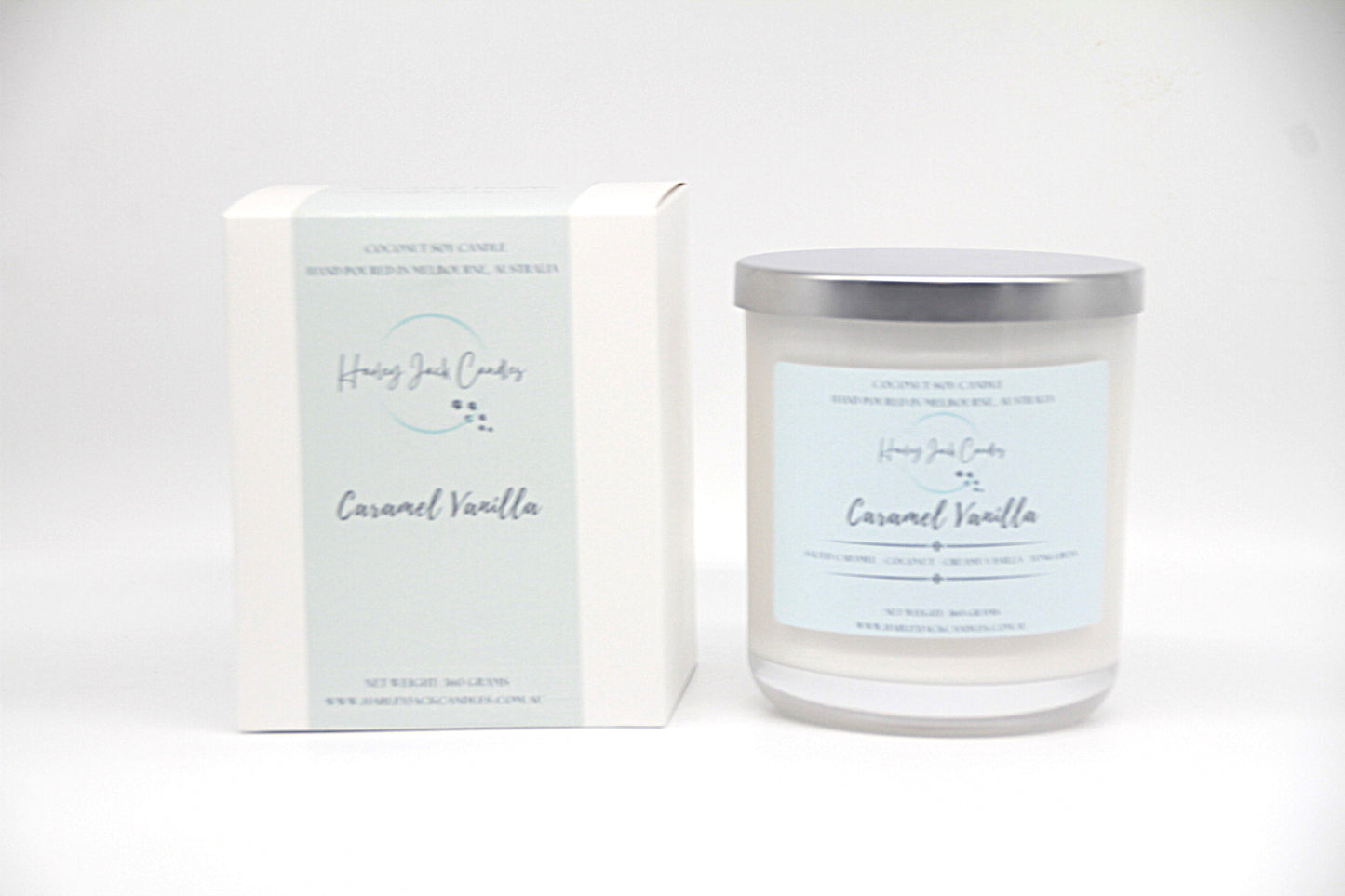 Caramel Vanilla Coconut Soy Candle