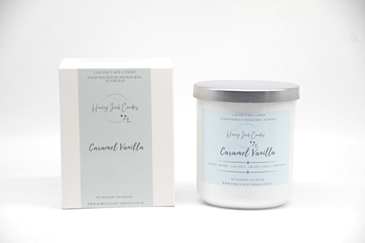 Caramel Vanilla Coconut Soy Candle