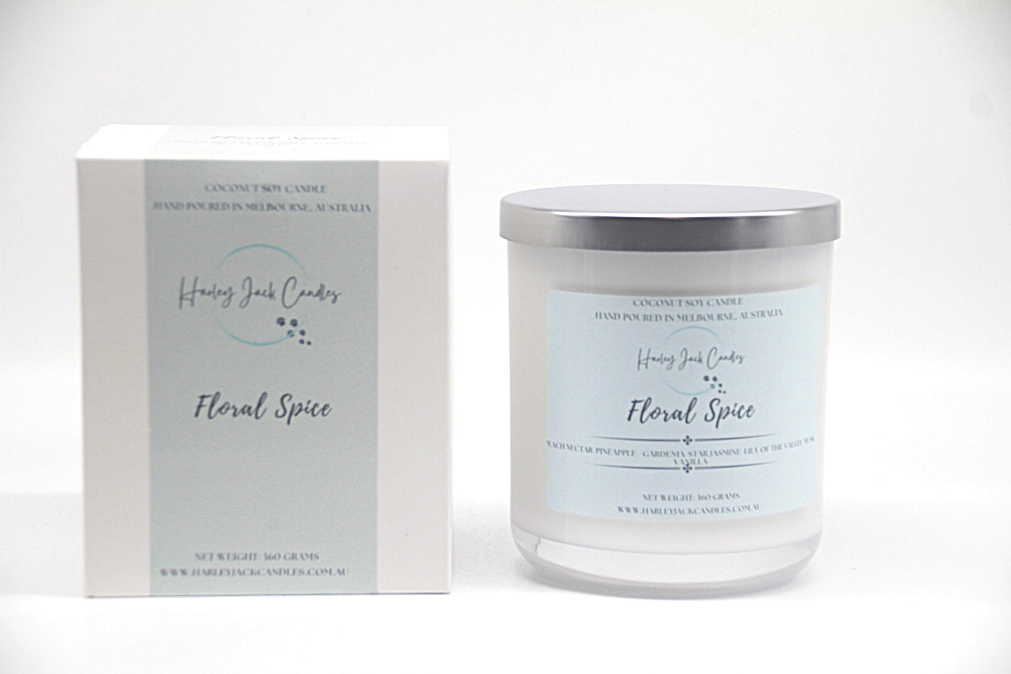 Floral Spice Coconut Soy Candle