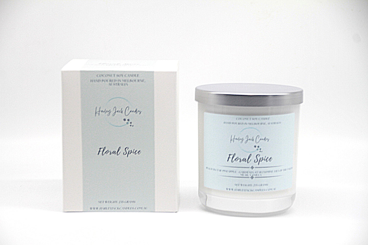 Floral Spice Coconut Soy Candle