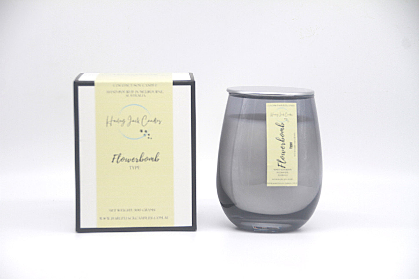 Flowerbomb Type Coconut Soy Candle