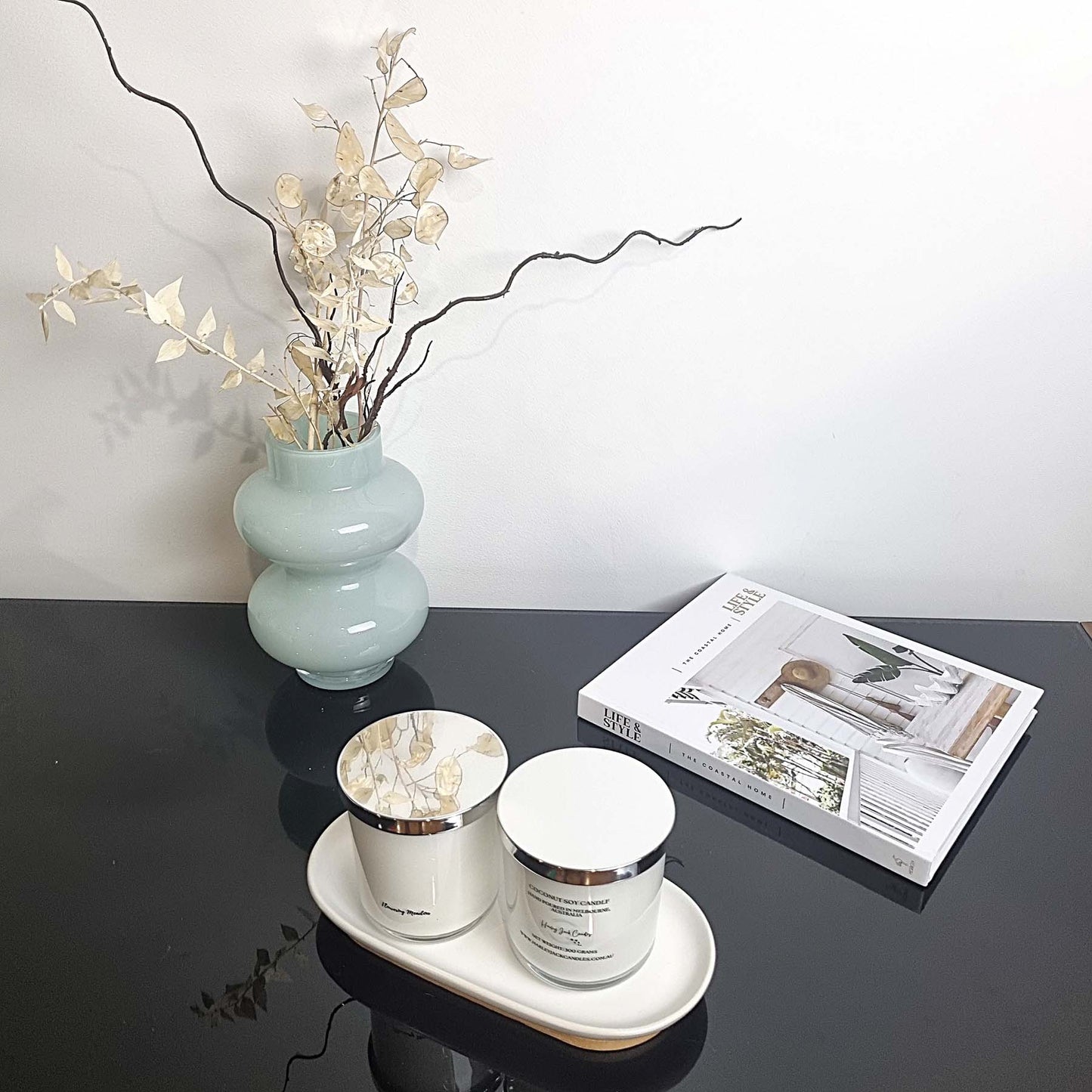 Lemon Myrtle Coconut Soy Candle