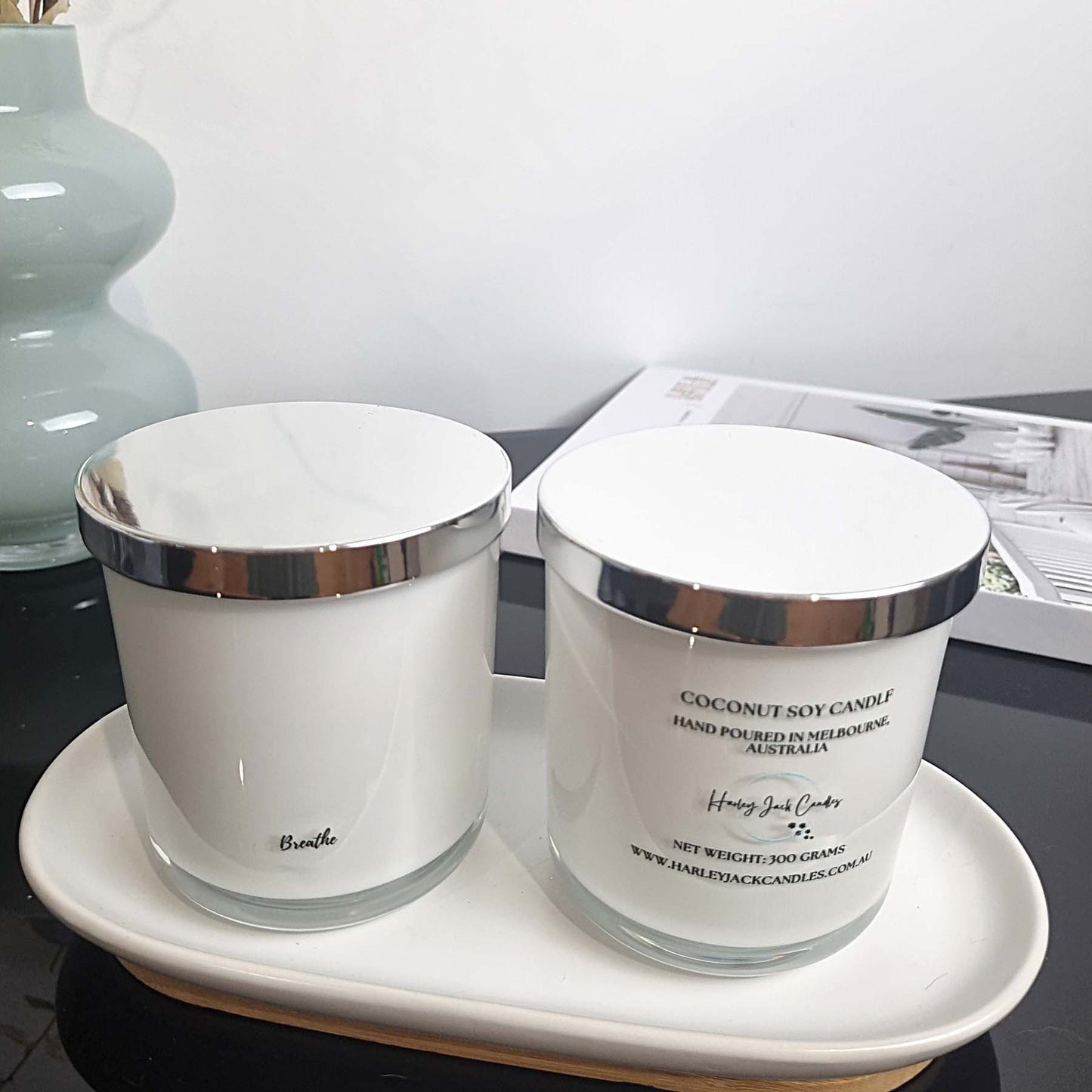 Breathe Coconut Soy Candle