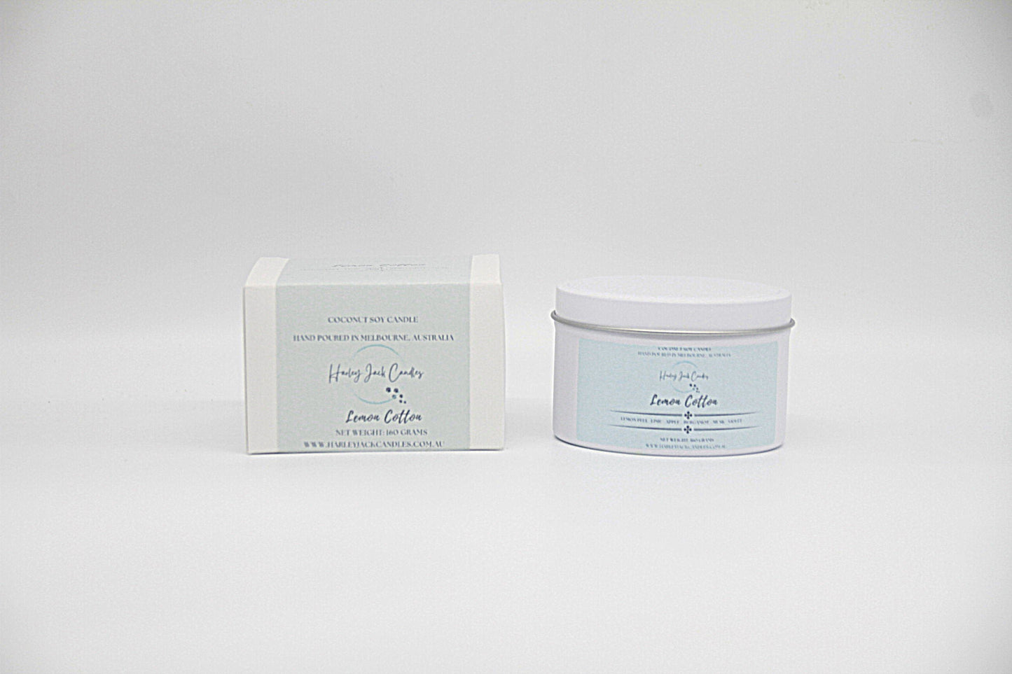 Lemon Cotton Coconut Soy Candle