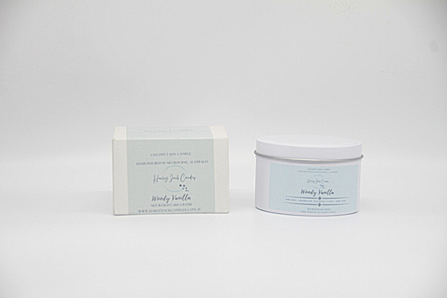 Woody Vanilla Coconut Soy Candle