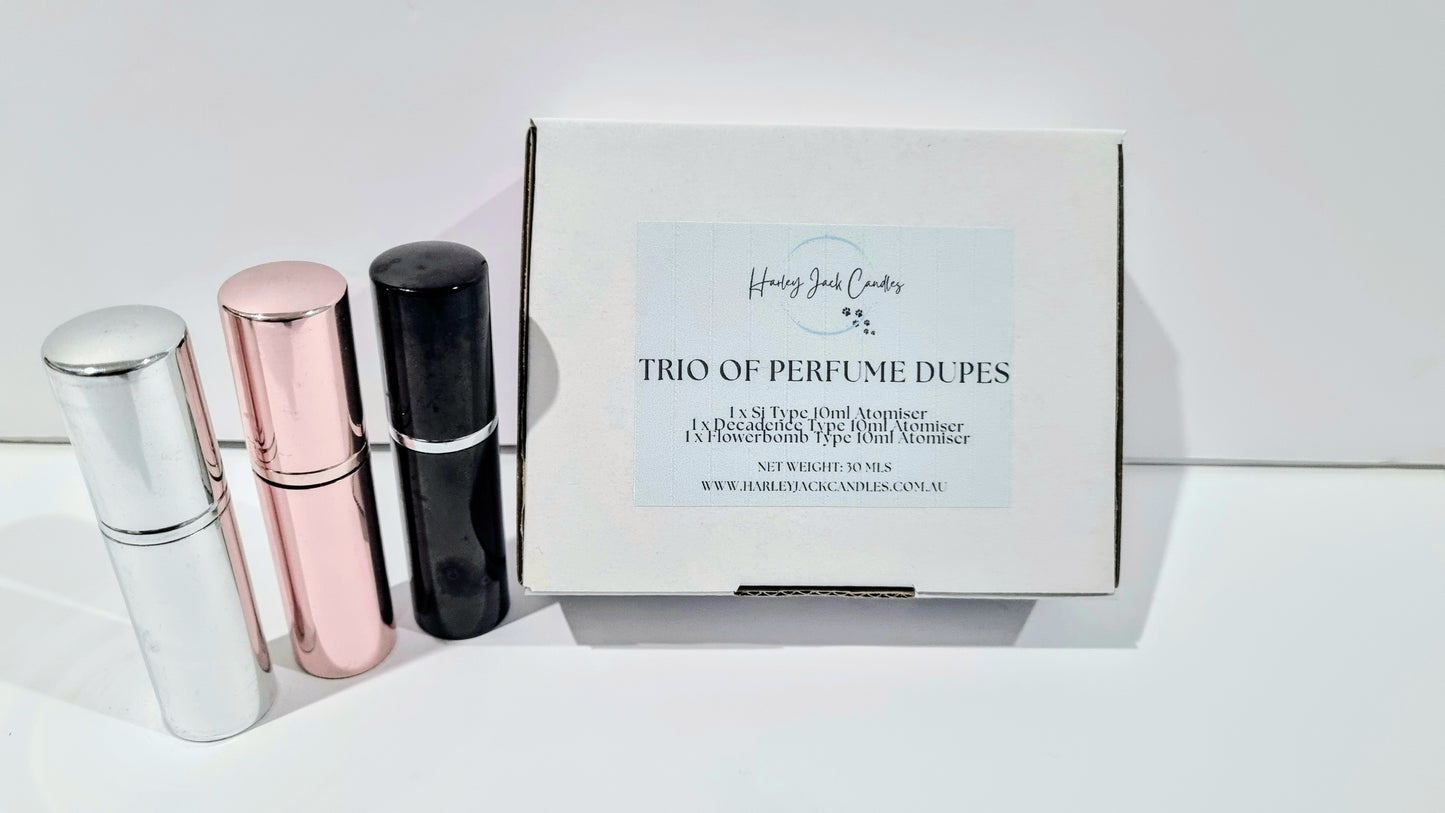 Trio of Perfume/Aftershave Box - 10ml Atomisers