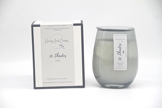 50 Shades Type Coconut Soy Candle
