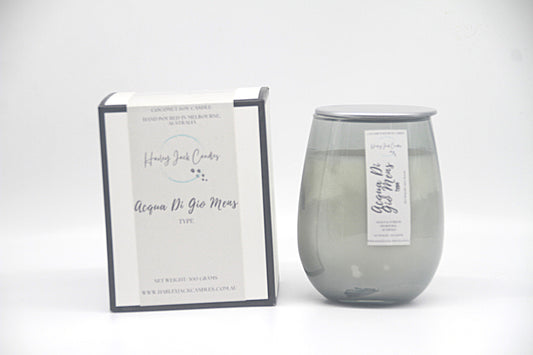 Acqua Di Gio Mens Type Coconut Soy Candle