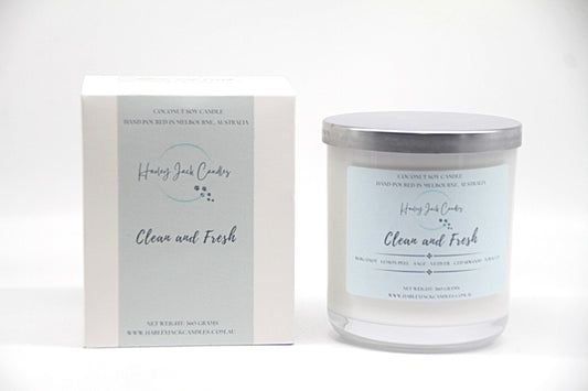 Clean and Fresh Coconut Soy Candle