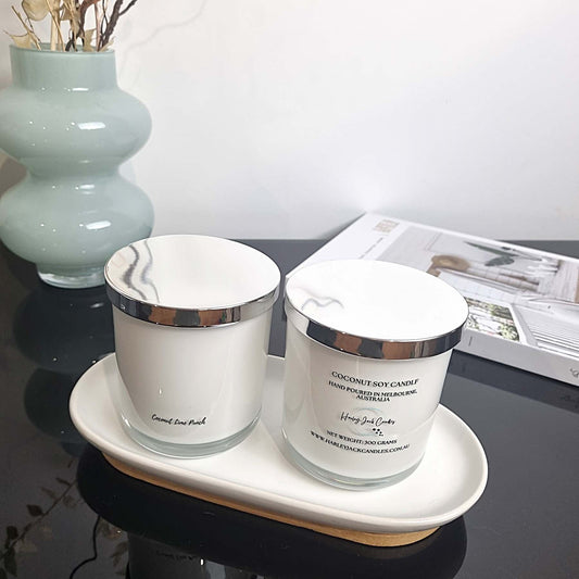 Lemongrass and Persian Lime Coconut Soy Candle
