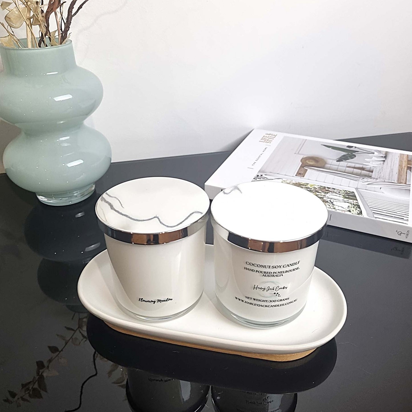 Lemon Myrtle Coconut Soy Candle