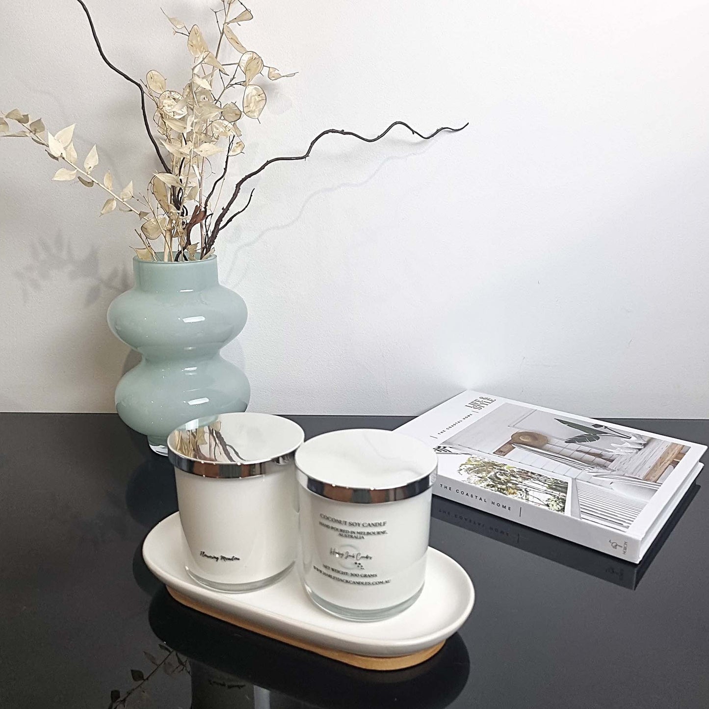 Lemon Myrtle Coconut Soy Candle