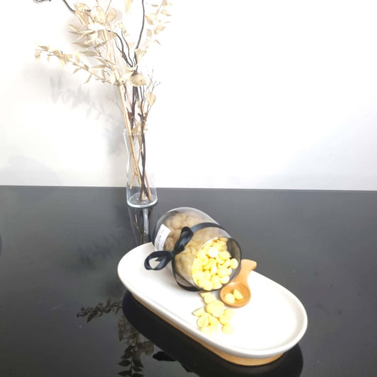 Woody Vanilla Wax Melt Pebbles