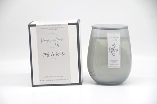 JPG Le Male Type Coconut Soy Candle